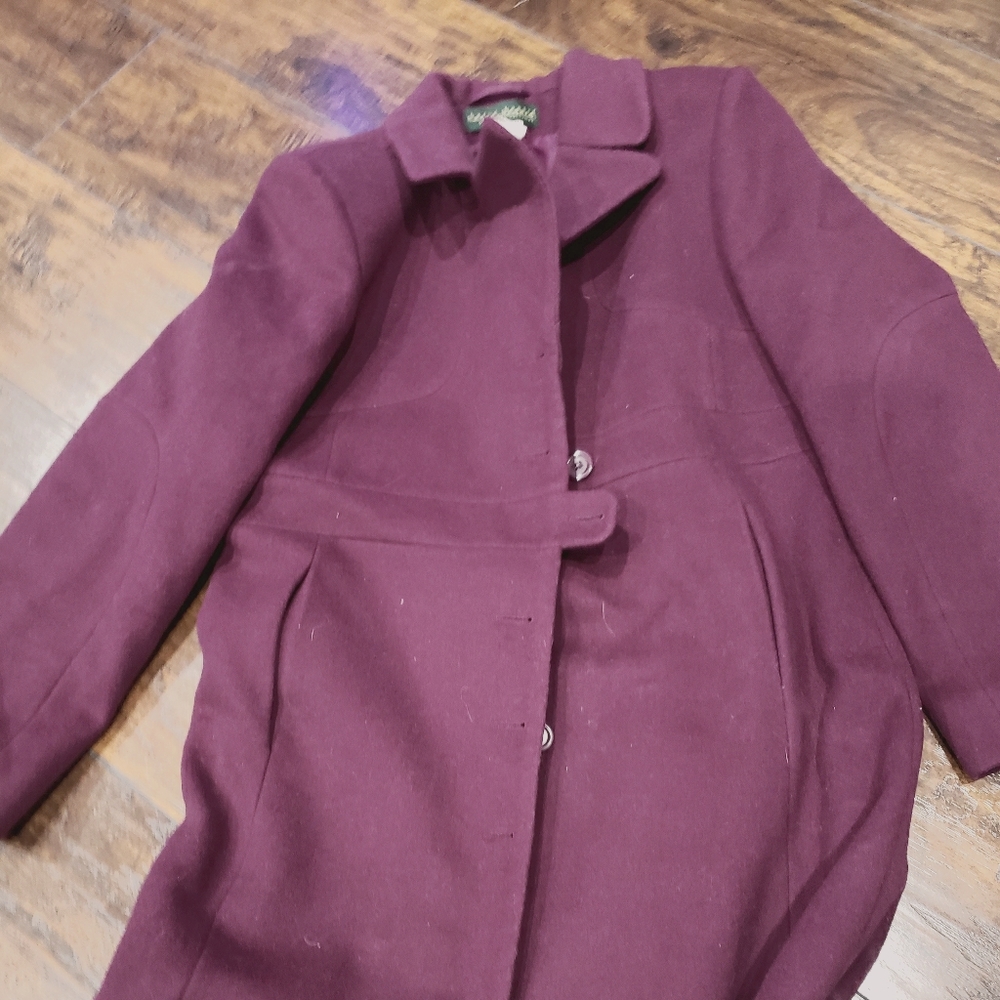 Harve Benard Woman's long wool winter coat